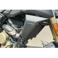 CNC Racing Carbon Fiber Radiator Side Covers (pair) for the Ducati Hypermotard 698 Mono CNC Racing Carbon Fiber Radiator Side Covers (pair) for the Ducati Hypermotard 698 Mono